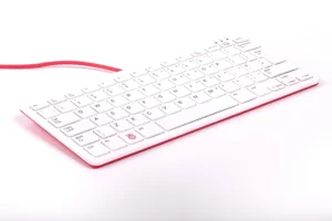 Raspberry Pi Keyboard (Red/White)